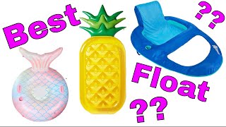 We Tried Different Styles Of Pool Floats. Which Is The Best?