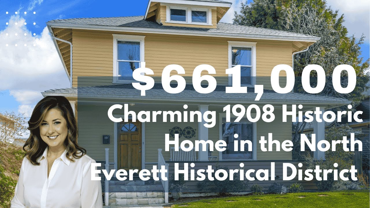Charming 1908 Historic Home in the North Everett Historical District