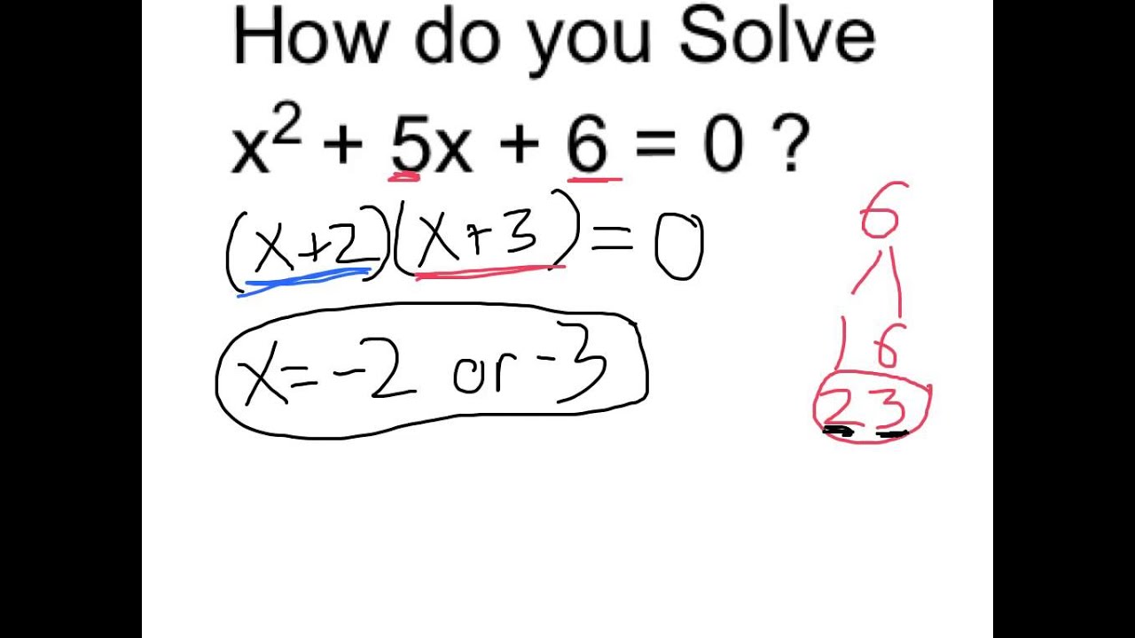 How do you solve the equation x + 2 + 5x + 6 = 0?