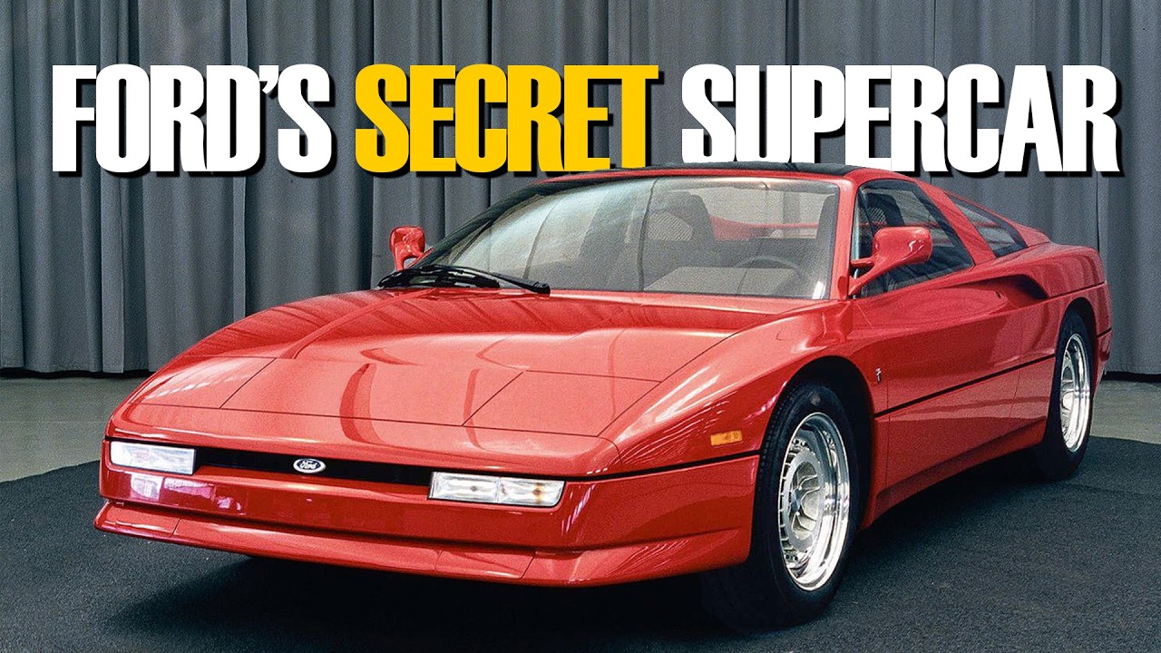 Ford Almost Made a Mid-Engine Ferrari Fighter in the 1980s. Here's