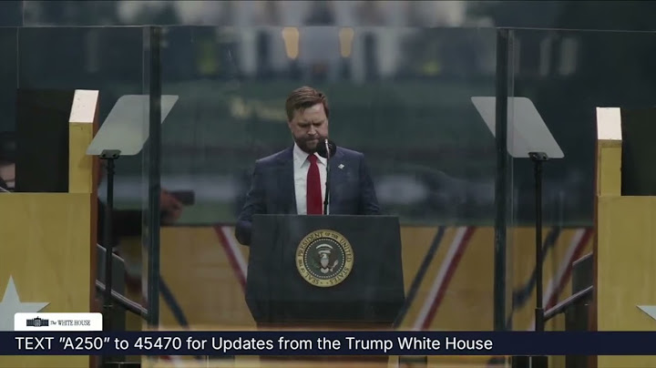 Vice President JD Vance's Full Remarks at the 250th Anniversary of the US Army Grand Military Parade