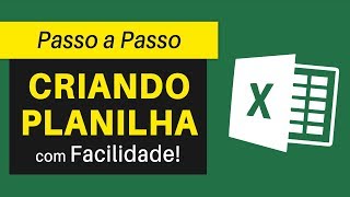 Como Fazer PLANILHA no Excel Facilmente | Passo a Passo