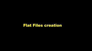 Flat File Processing in RPG program - Create Flat Files Net Worth