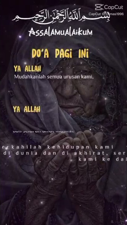 Status wa 30 detik - doa pagi #shorts #storywa30detik