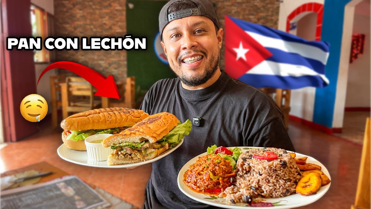 PROBANDO COMIDA CUBANA 🇨🇺 por primera vez: ¿Es tan buena como dicen? 😱