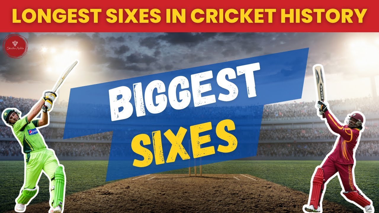 Top 10 Longest SIX in CRICKET HISTORY #cricket #cricketfacts - YouTube