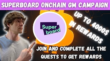 Superboard OnchainGm Campaign: Meet the new OnChainGM