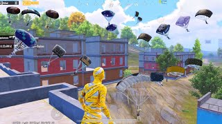 Wow! I LANDED on MY FAVORITE PLACE😍Pubg Mobile