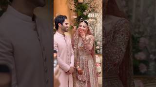 Beautiful Couple Mawra and ameer gillani #mawrahocane