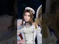Festive Dress Aerith Gainsborough Costume Final Fantasy 7 Ever Crisis #shorts #aerith #clips