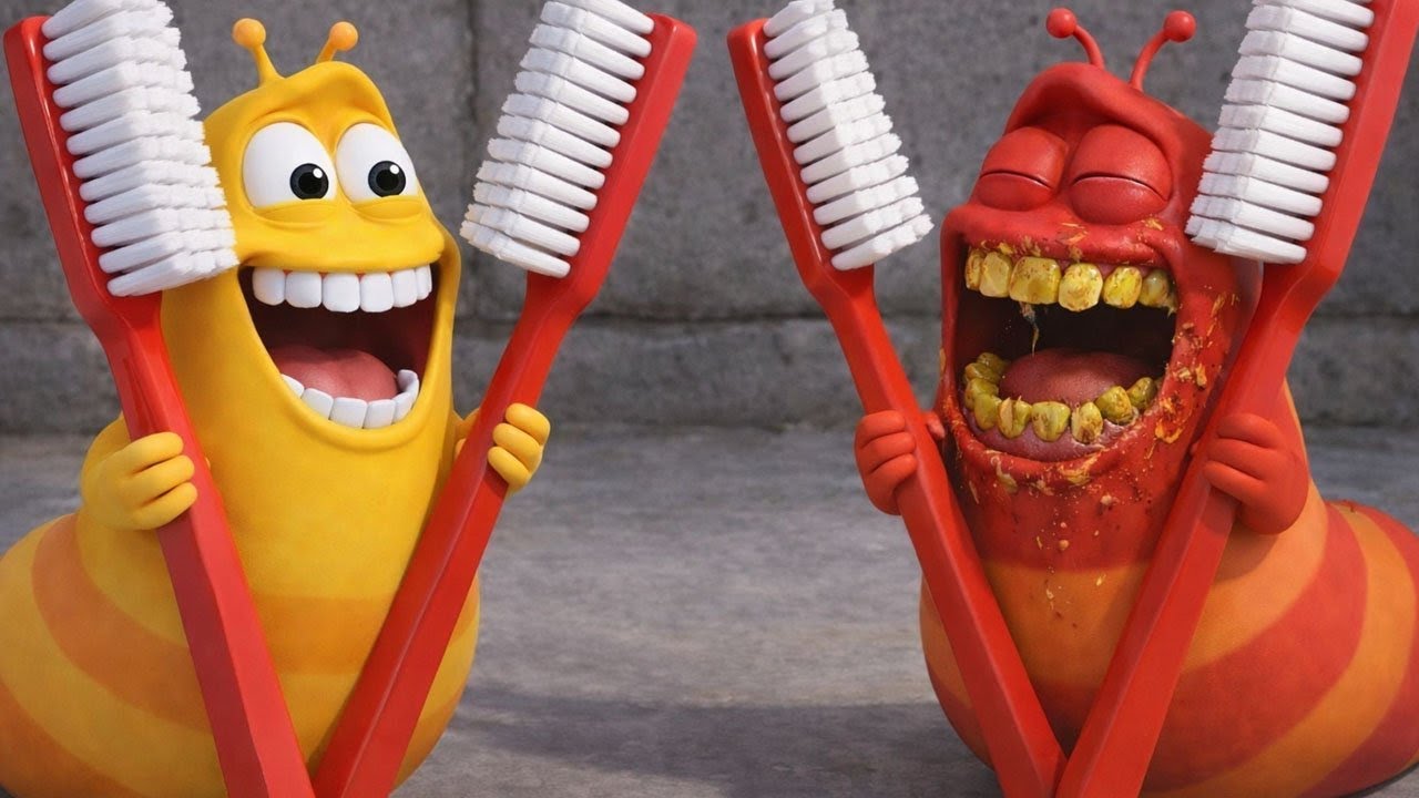LARVA 2026 ANIMATION COMICS - Protect your teeth and gums.  | CARTOON MOVIES FOR LIFE