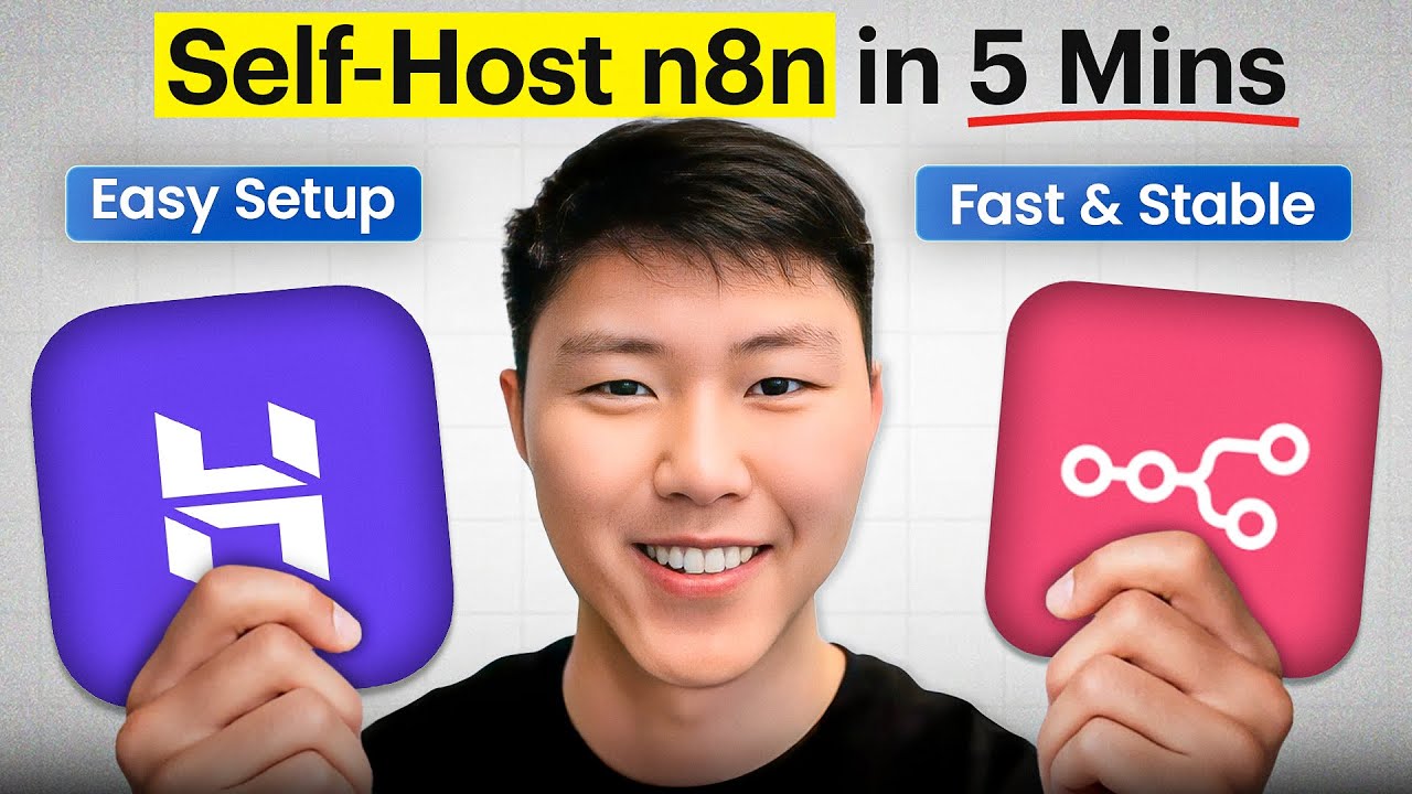 Stop Paying for n8n Cloud! The Easiest Self-Hosting Guide (2025) - YouTube