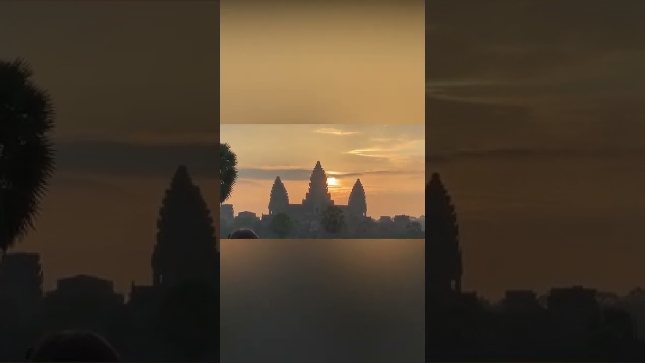 EQUINOX AT ANGKOR WAT TEMPLE 