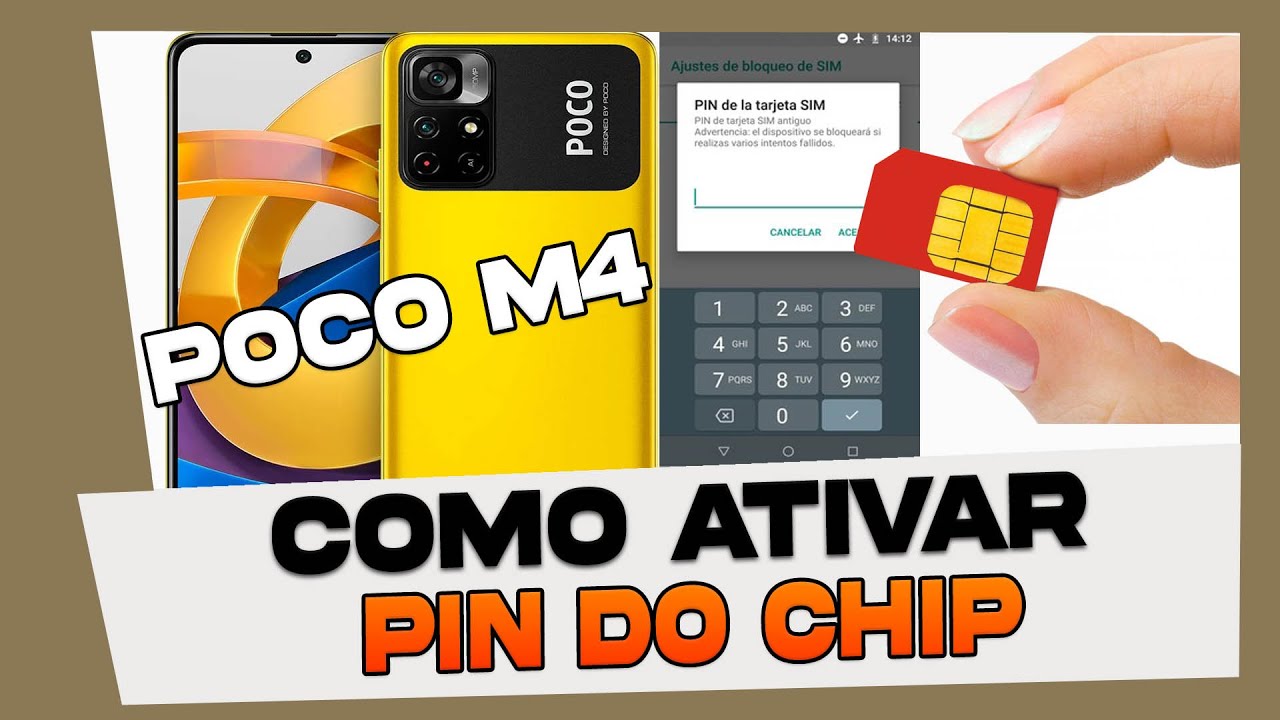 Como Bloquear PIN do CHIP no Xiaomi POCO M4 - YouTube