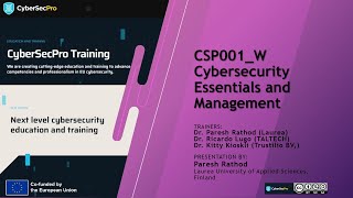 Video Teaser: Cybersecurity Essentials and Management