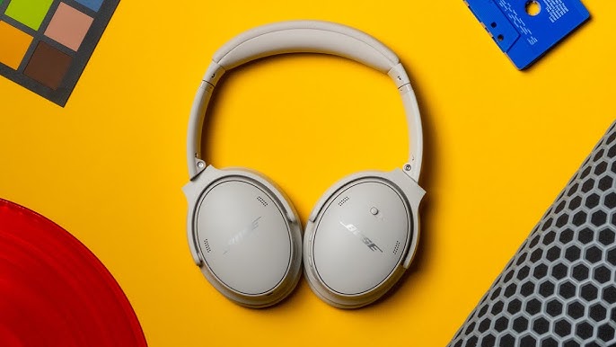 Bose Quiet Comfort QC45 Noise Cancelling Wireless Headphones White Smoke  1EA