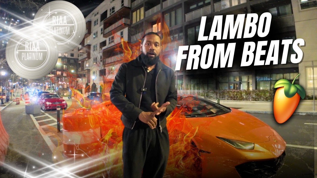 Lambo Drive Rapper I Bought a Lambo From Selling Beats... Let Me Explain - YouTube
