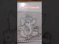 Jay Shri Ganesh #Ganesh ji ka sketch #thecraftycreation