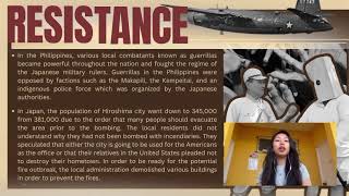 Group-4 Video Presentation ( The Japanese Invasion And The Conquest Of The Philippines 