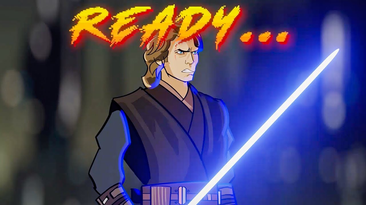 Anakin Skywalker Vs Mace Windu DEATHMATCH [ANIMATED]