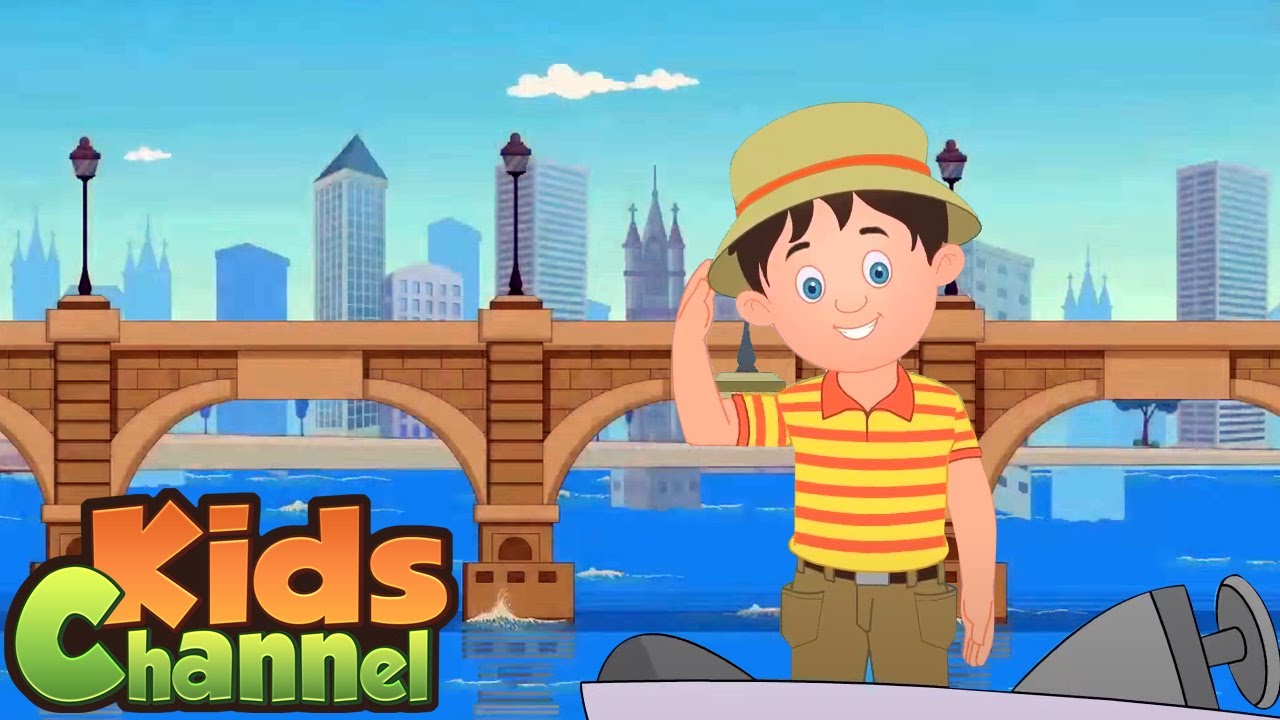 Ponte de londres está caindo para baixo | Musica infantil portuguesa | Desenhos animado | Educação