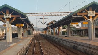 708次 莒光號 本務E201 經南迴線 17:24 加祿開車 (加祿→枋寮)   2024.4.1