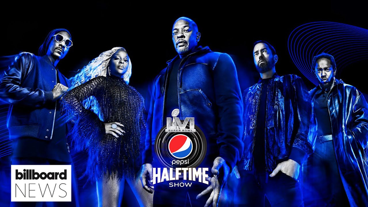 Watch the Super Bowl LVI Halftime Show w/ Dr. Dre, Snoop Dogg, Eminem, Kendrick  Lamar, Mary J. Blige, 50 Cent