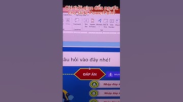 Office 365- cài thời gian đếm ngược slide PowerPoint