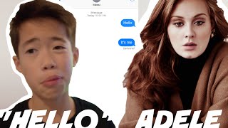 Pranking PEOPLE with Adele's "Hello" Lyrics