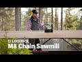 Logosol m8  the swedish portable sawmill  logosol