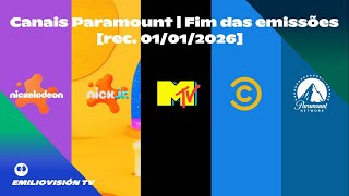Ces De Paramount Brasil Fin De Transmisiones Rec. 01012026