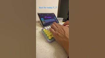 Ep.3 Logi POP keys 41 wpm ASMR #asmrkeyboard #keyboard #logitech