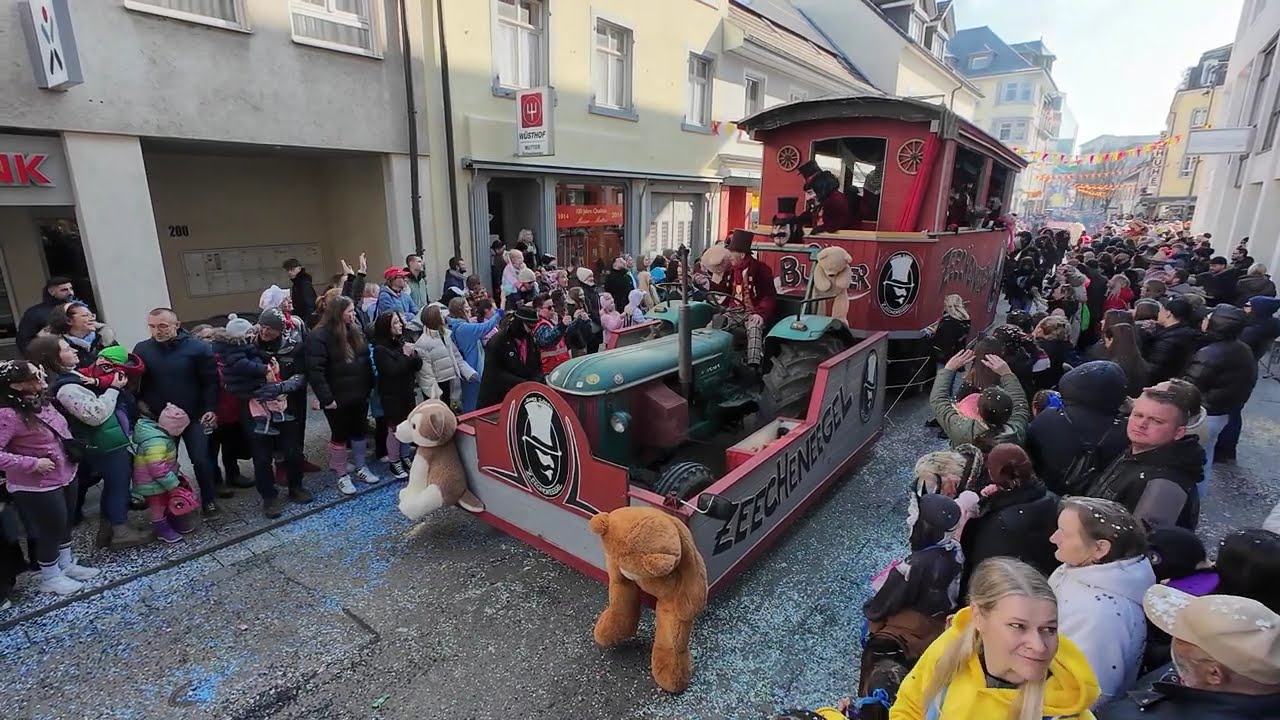 Lörracher Fasnacht 2025: Farben und Traditionen im Einklang - 2. März 2025
