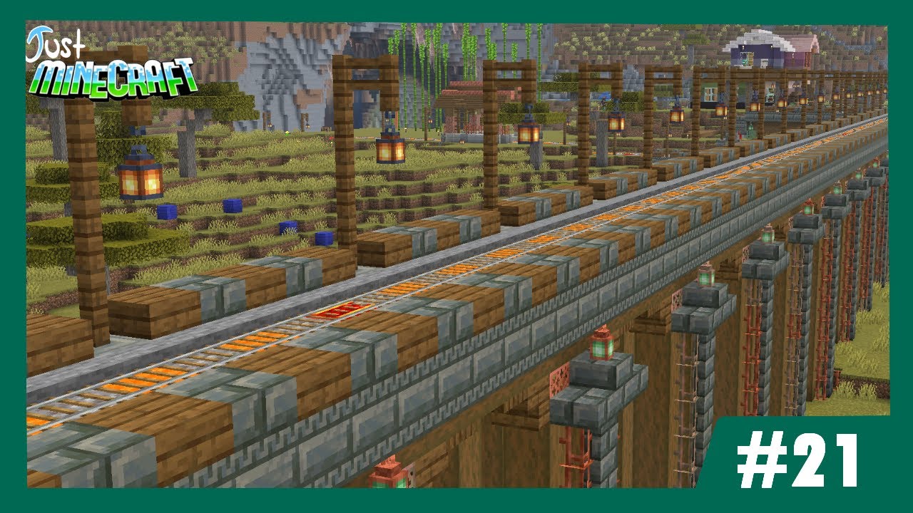 The Train Bridge | Just Minecraft SMP Ep.21