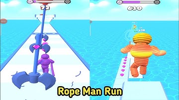 Rope Man Run Game Lvl 71-75 | Gaming Videos | Android/iOS Gameplay 2021 | Funny Games Video 2021