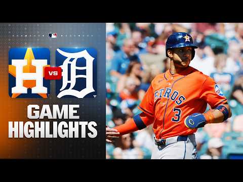 Astros vs. Tigers Game Highlights (6/27/26) | MLB Highlights
