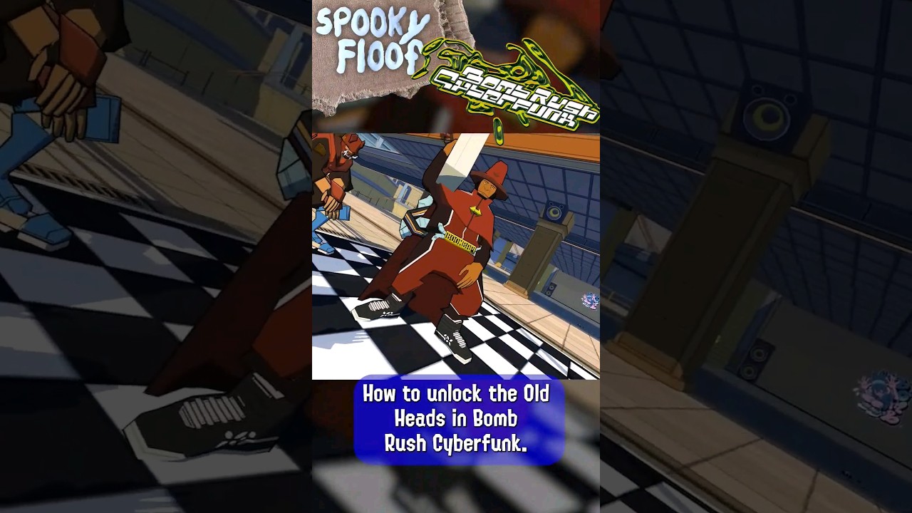 How to unlock the Old Head in Bomb Rush Cyberfunk tutorial