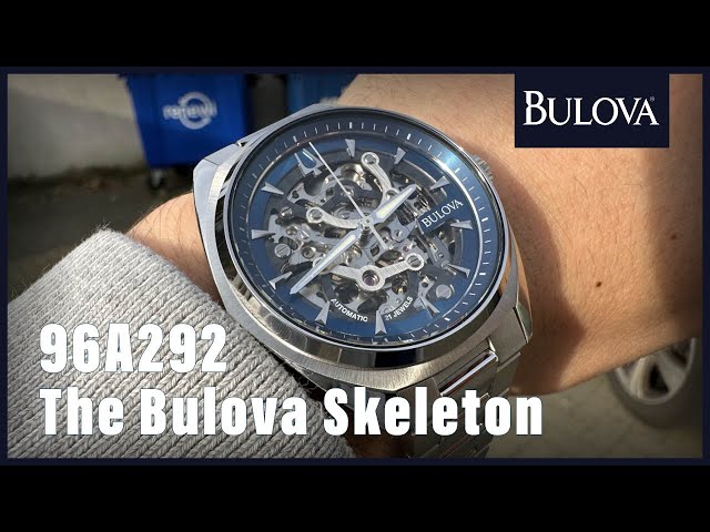 Unboxing 96A292 Bulova YouTube The Skeleton - -