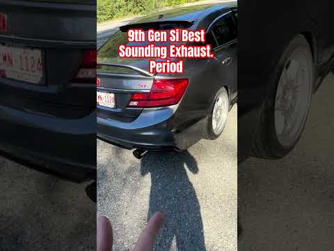 Best 9th Gen Si Exhaust. Dont look anywhere else.