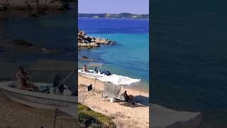 GREECE AMMOULIANI ISLAND 💙🏝️💦 #travel #sea #summer