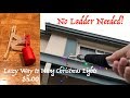 $5.00 The Lazy Way to Hang Christmas Lights on the gutter No Ladder Needed - Laderlless Light Clips