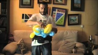 Tutorial de globoflexia: Minion de Gru mi villano favorito (Despicable me minion)