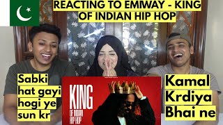 EMIWAY - KING OF INDIAN HIP HOP | PAKISTANIS REACTION |