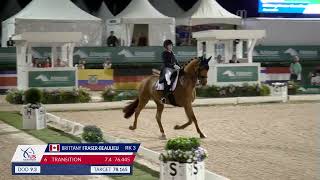 Brittany Fraser-Beaulieu & Jaccardo | 79.250% | Zen Elite CDI-W Grand Prix Freestyle