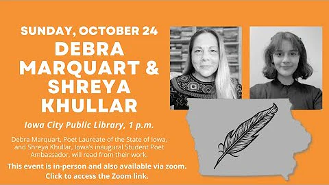 ICBF 2021: Debra Marquart & Shreya Khullar