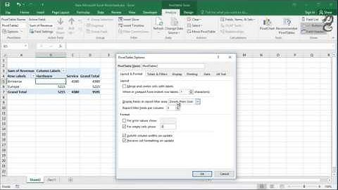 How to Replace Blank Cells with Zeroes in Excel Pivot Tables