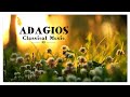 Adagios | Best Relaxing Classical Music Ever | Soothing Relief Meditation Reading Music