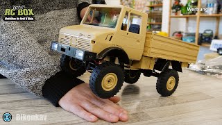 RC UNIMOG U 1300L in 1/12 scale 4x4 LDR/C - Unboxing