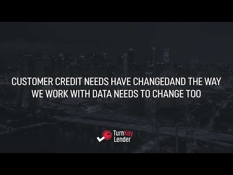 Customer Credit needs have changed and the Way we work with Data Needs to Change Too