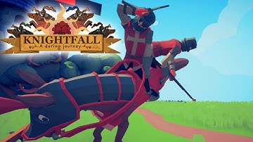 🌹Knights Duo on horse from Knightfall vs Every Faction - Totally Accurate Battle Simulator TABS